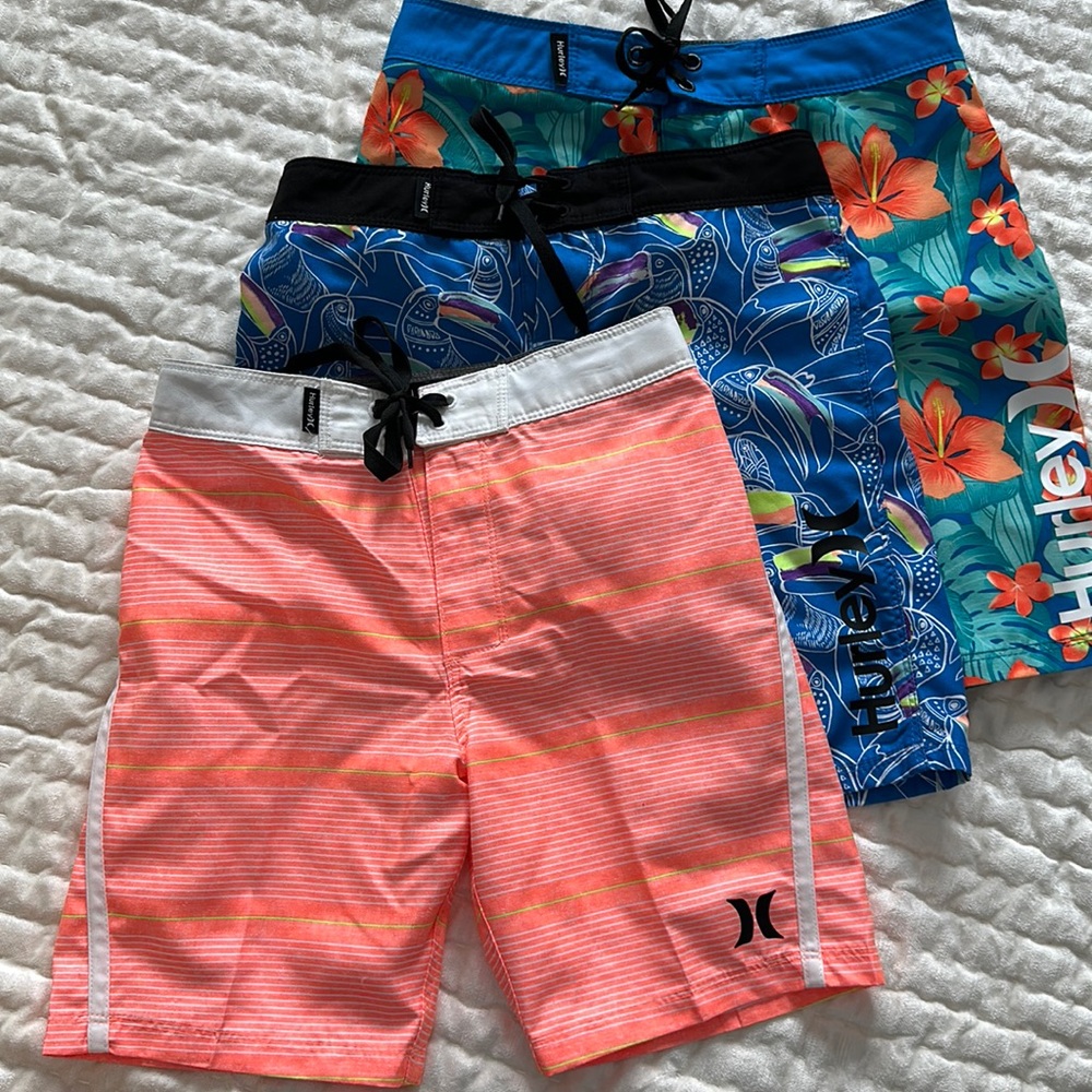 Boys Hurley swim trunks